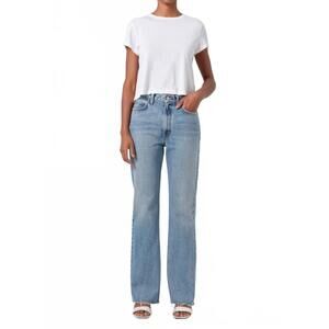 NEW AGOLDE women's leena jean in stage